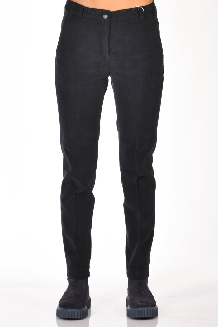 Incotex Slowear Pantalone Leyre Blu Donna - 3