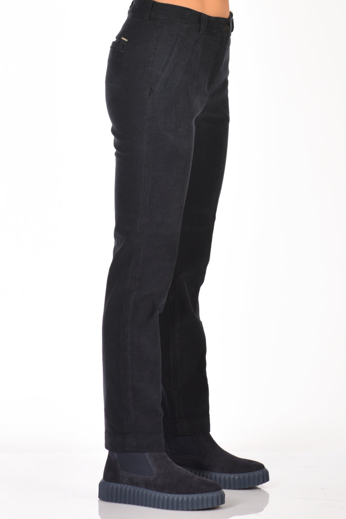 Incotex Slowear Pantalone Leyre Blu Donna - 4