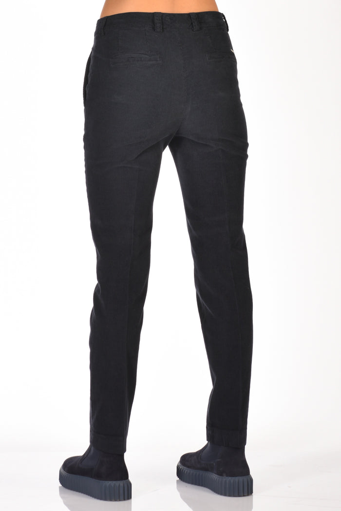 Incotex Slowear Pantalone Leyre Blu Donna - 5