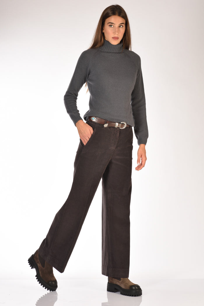 Incotex Slowear Pantalone Ilya Marrone Donna - 2