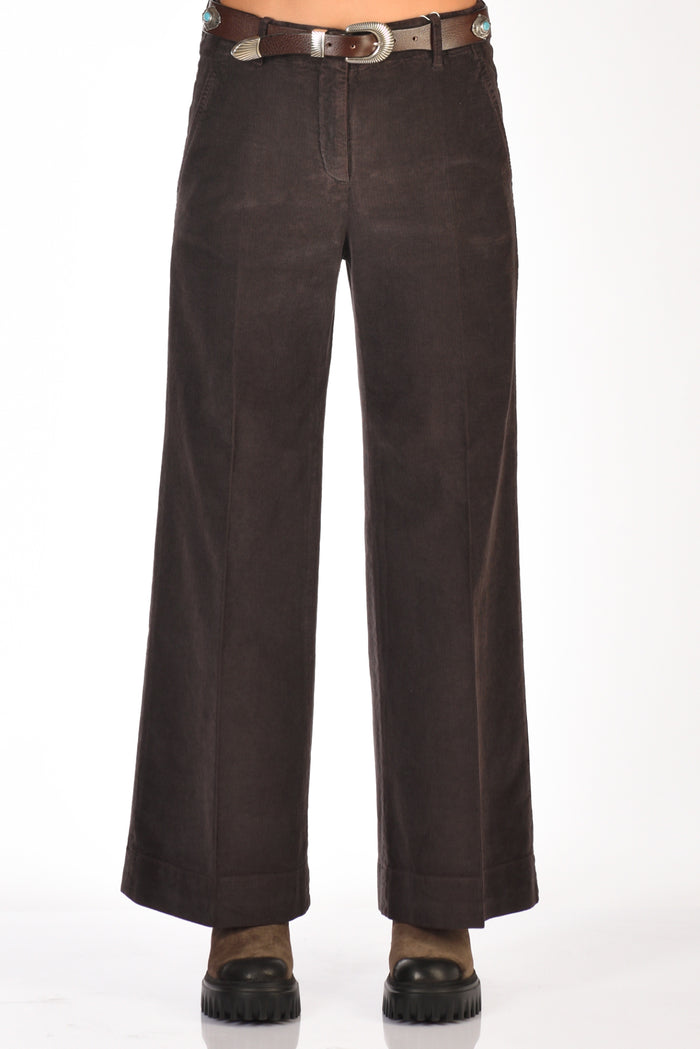 Incotex Slowear Pantalone Ilya Marrone Donna - 3