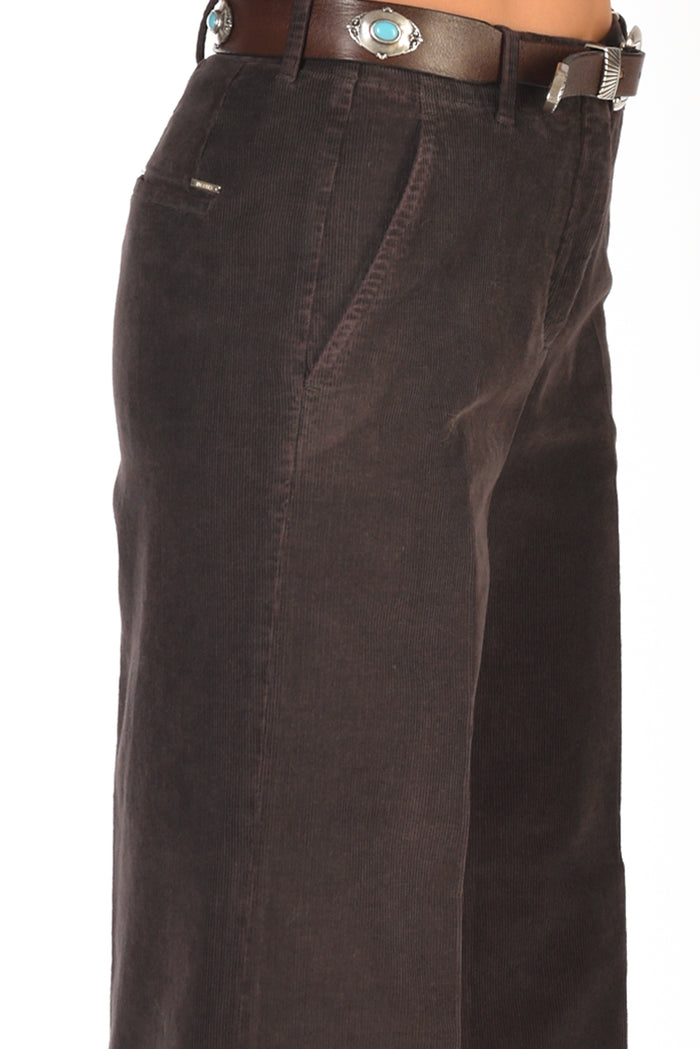 Incotex Slowear Pantalone Ilya Marrone Donna - 4