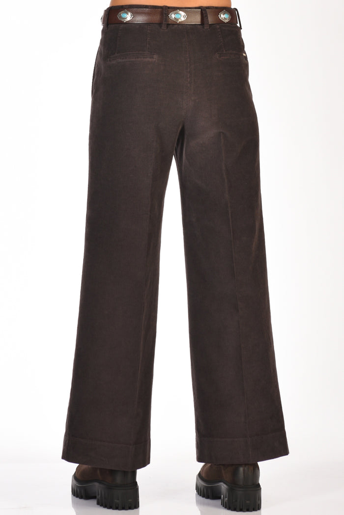 Incotex Slowear Pantalone Ilya Marrone Donna - 6