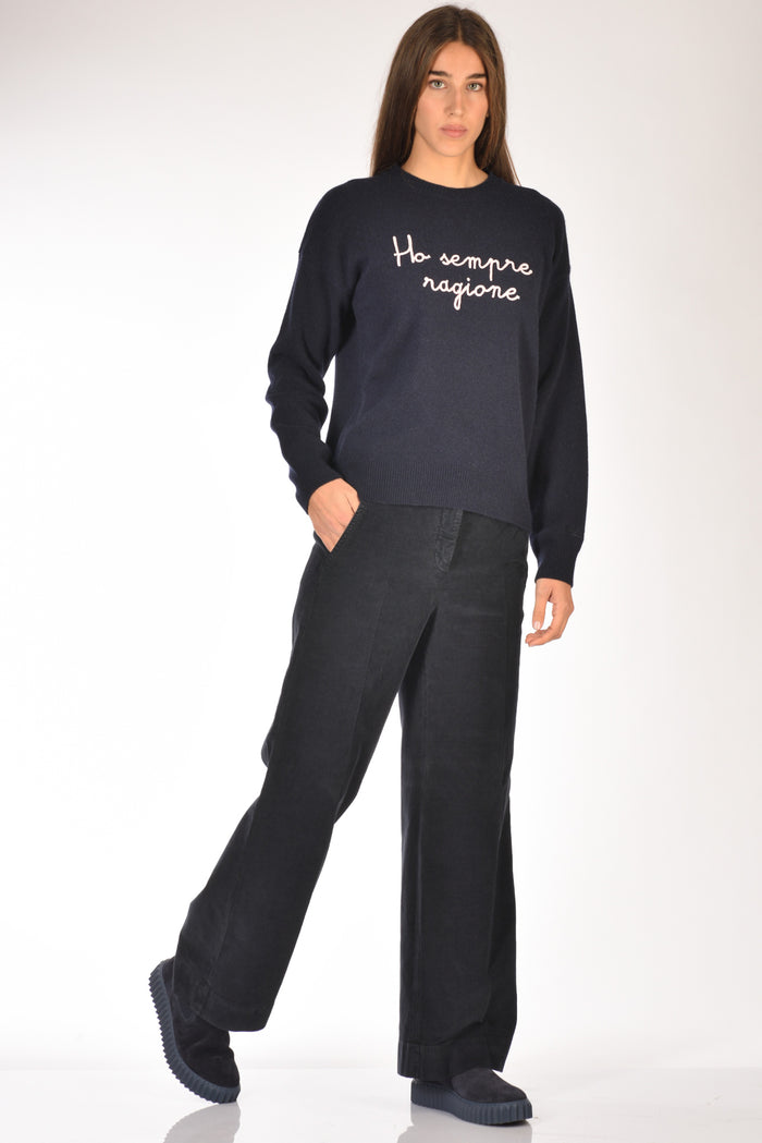 Incotex Slowear Pantalone Ilya Blu Donna - 2