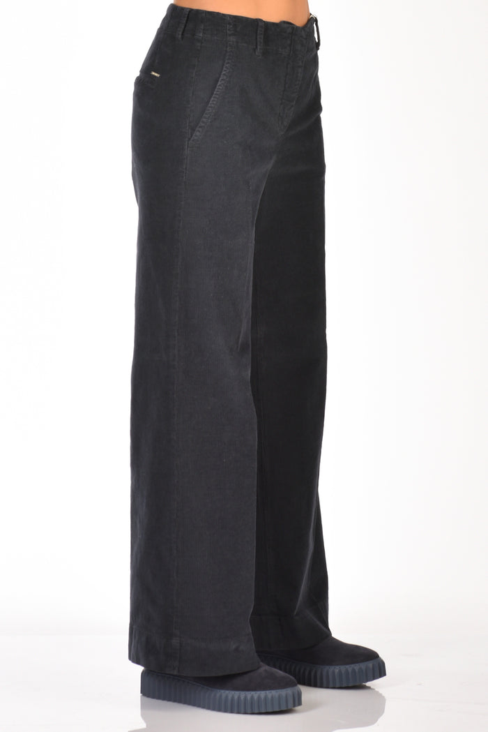 Incotex Slowear Pantalone Ilya Blu Donna - 4