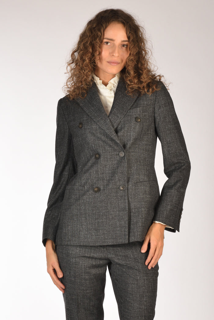 Montedoro Slowear Giacca Terrie Grigio Scuro Donna - 1