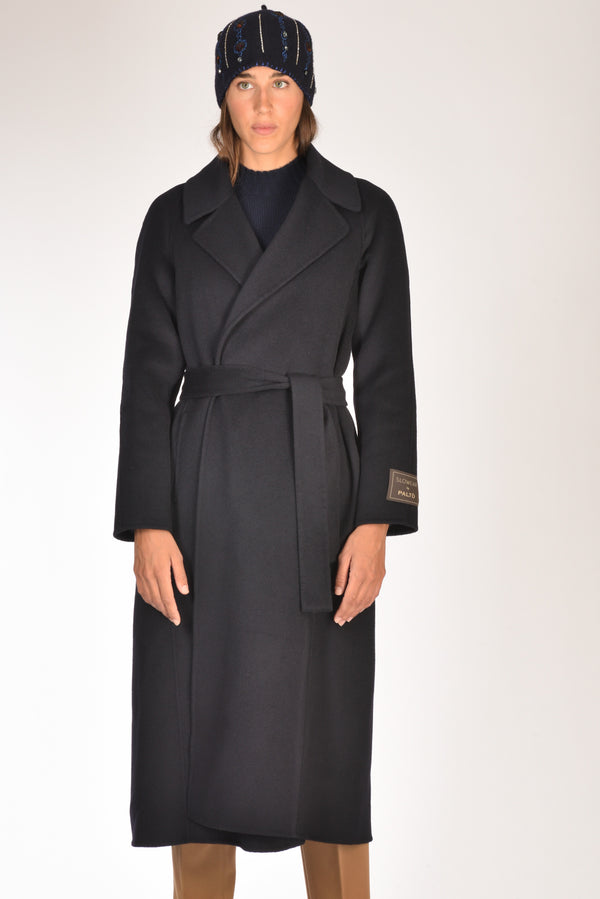 Montedoro Slowear Cappotto Bianca Blu Donna-2