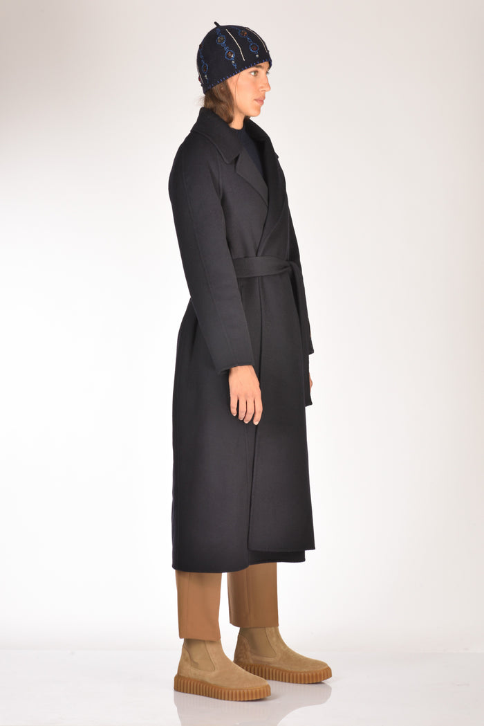 Montedoro Slowear Cappotto Bianca Blu Donna - 4