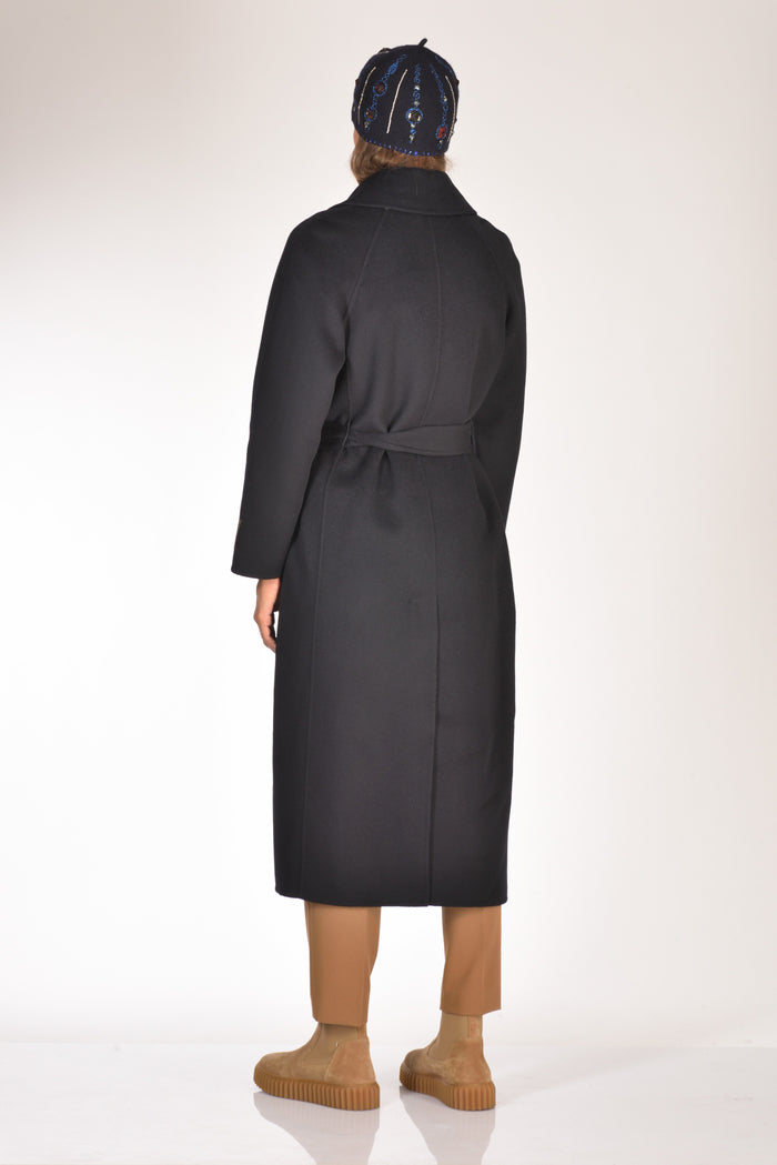 Montedoro Slowear Cappotto Bianca Blu Donna - 5