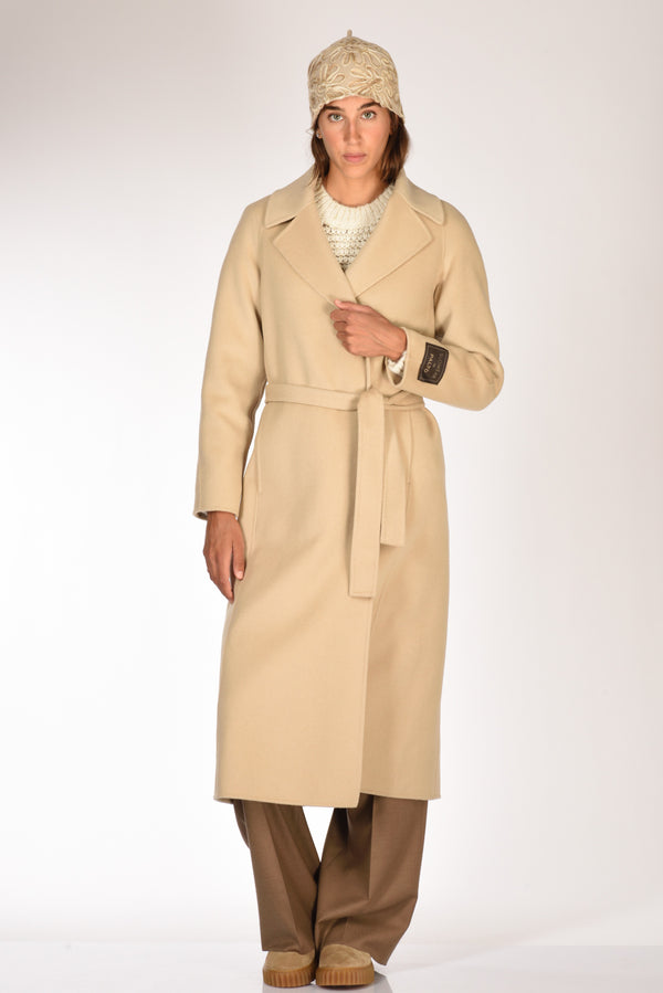 Montedoro Slowear Cappotto Bianca Beige Donna