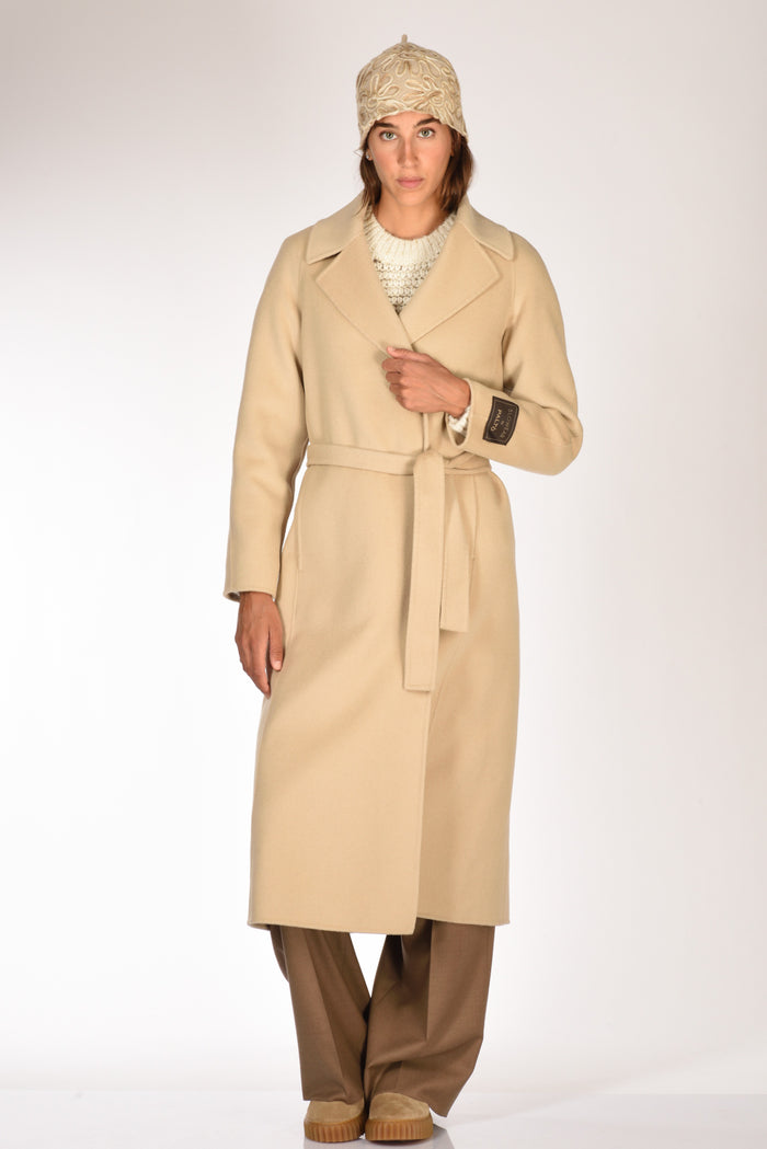 Montedoro Slowear Cappotto Bianca Beige Donna - 1