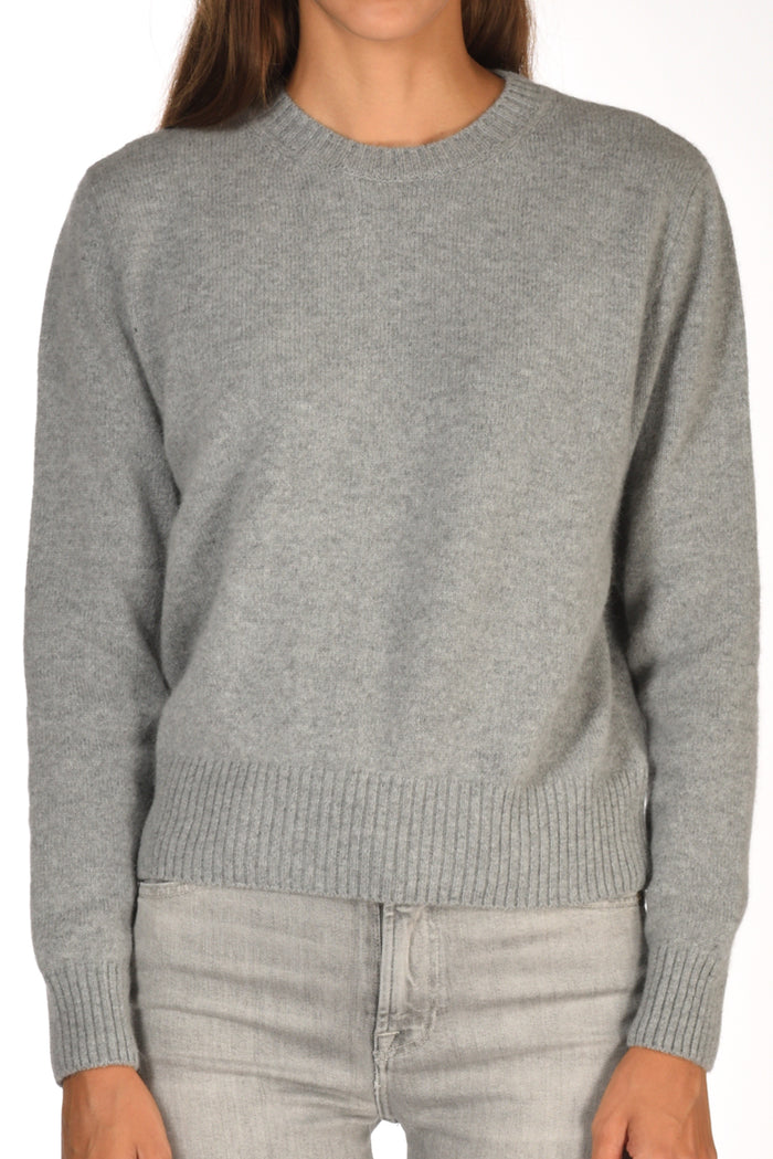 Zanone Slowear Maglia Girocollo Grigio Chiaro Donna - 3