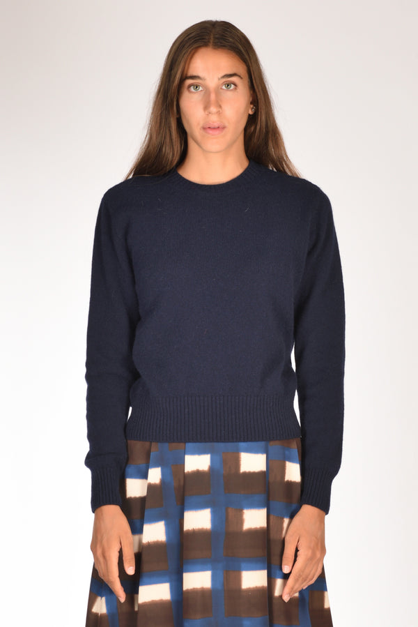 Zanone Slowear Maglia Girocollo Blu Donna-2