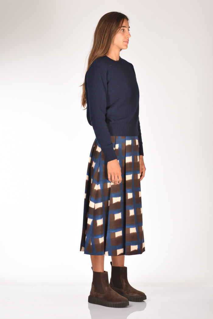 Zanone Slowear Maglia Girocollo Blu Donna - 4