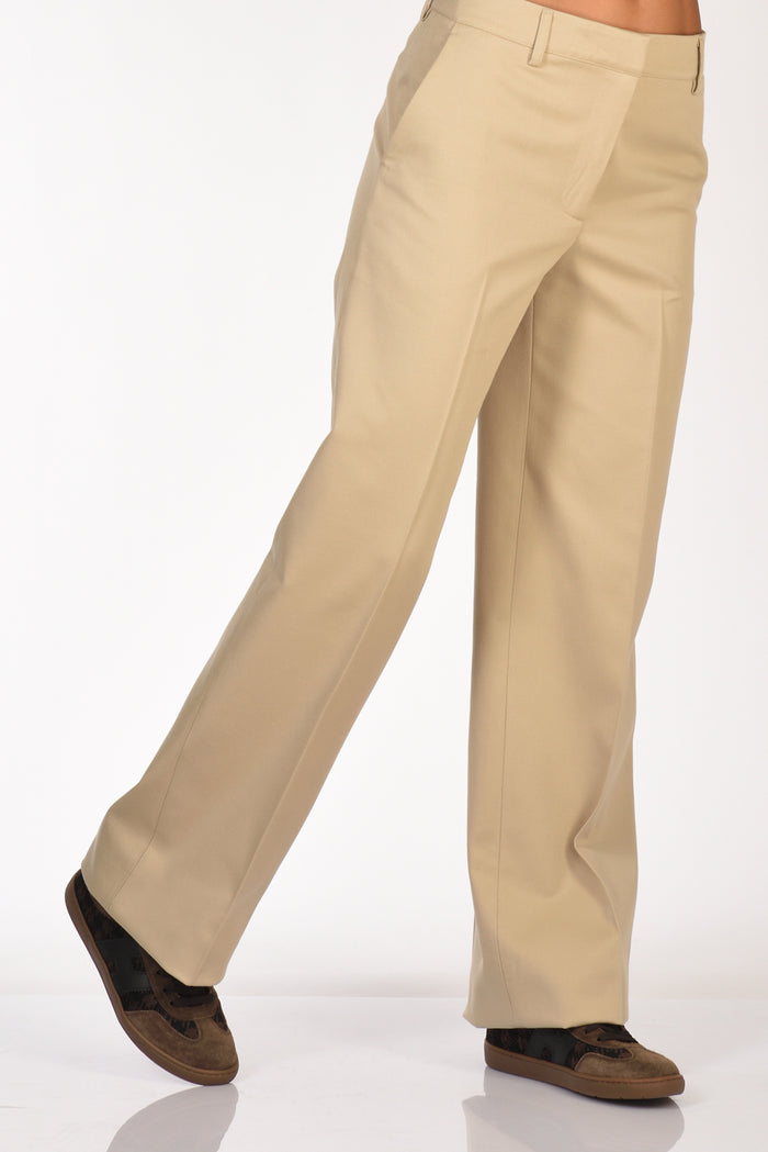 Pt Torino Pantalone Francois Beige Chiaro Donna - 1