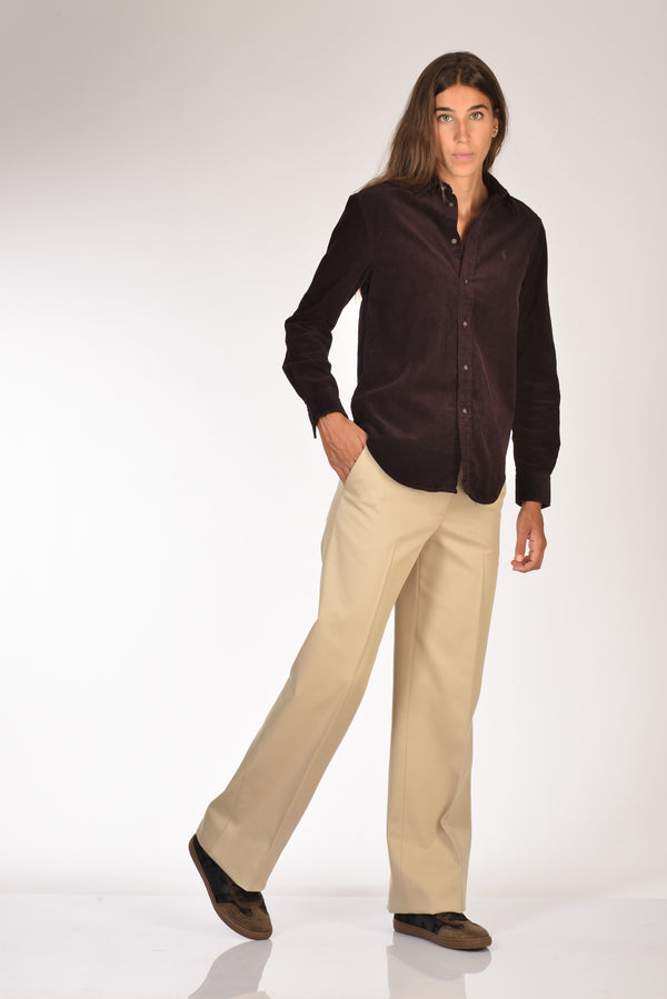 Pt Torino Pantalone Francois Beige Chiaro Donna-2
