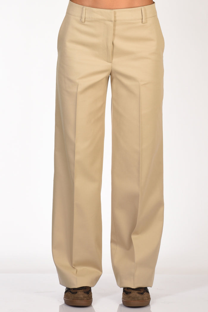 Pt Torino Pantalone Francois Beige Chiaro Donna - 3
