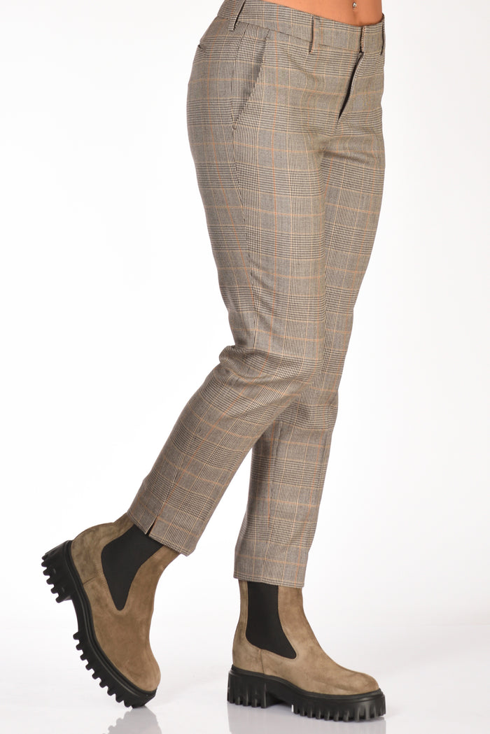 Pt Torino Pantalone New York Bianco/nero/beige Donna - 1