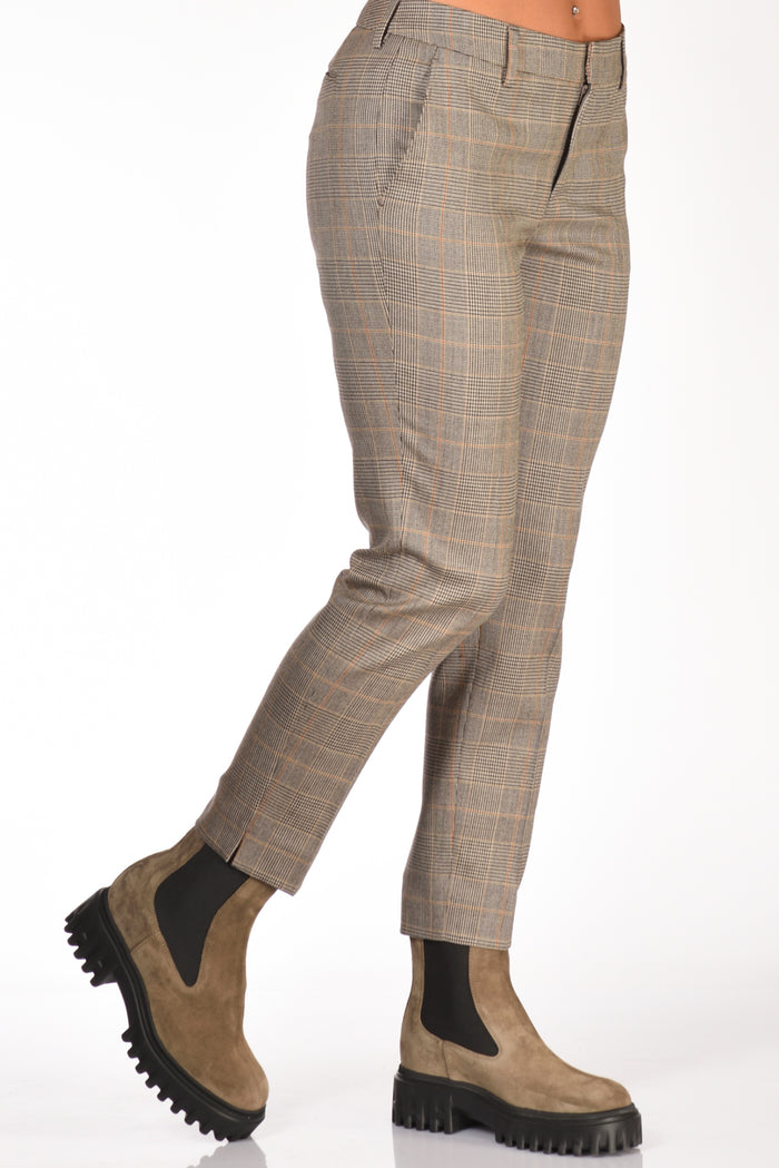 Pt Torino Pantalone New York Bianco/nero/beige Donna - 5