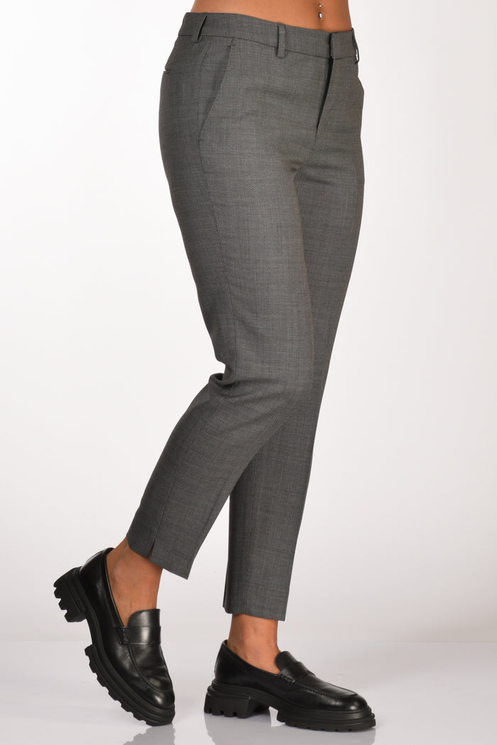 Pt Torino Pantalone New York Grigio Chiaro/grigio Scuro Donna - 1