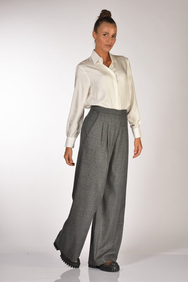 Pt Torino Pantalone Grace Grigio Chiaro/grigio Scuro Donna-2