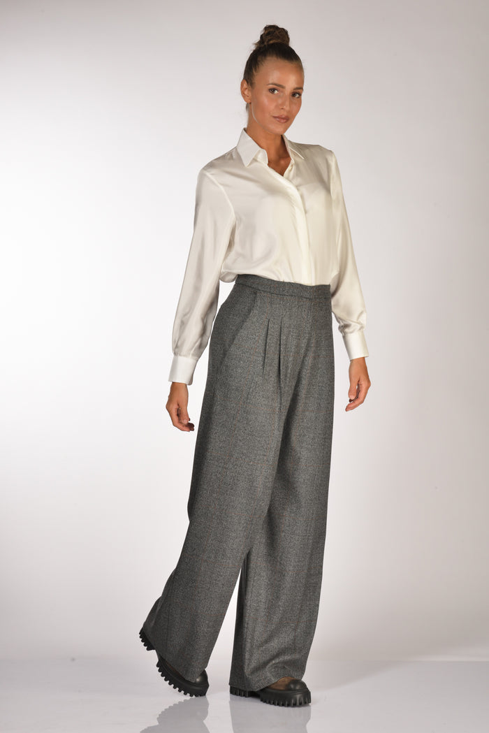 Pt Torino Pantalone Grace Grigio Chiaro/grigio Scuro Donna - 2