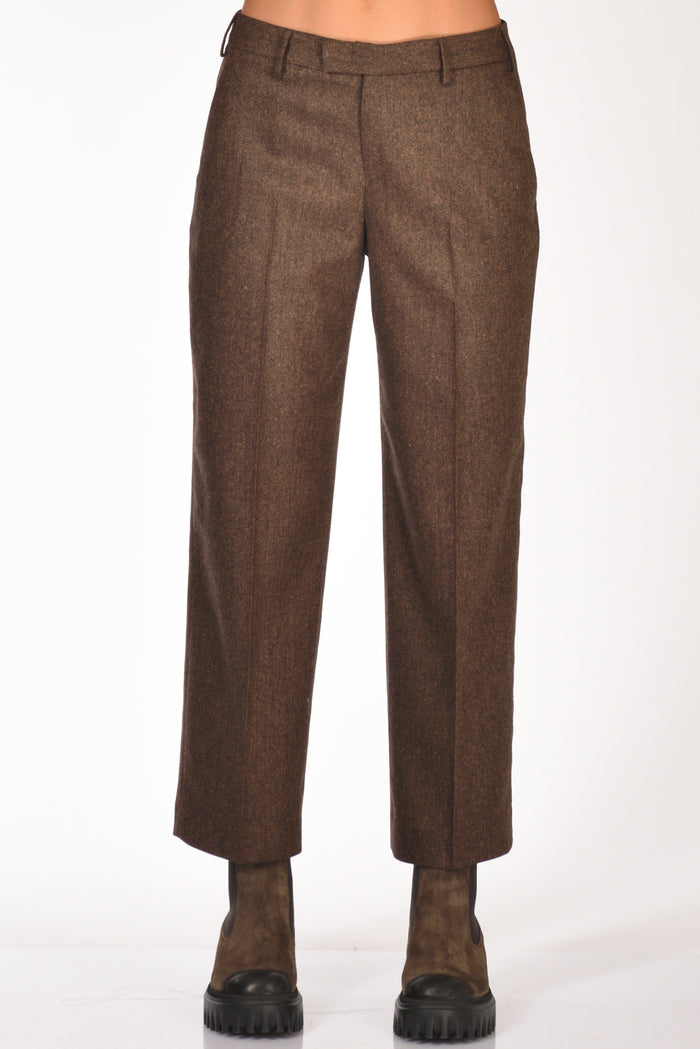 Pt Torino Pantalone Emma Marrone Chiaro/marrone Scuro Donna - 3