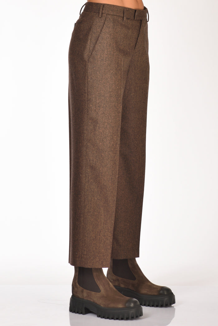 Pt Torino Pantalone Emma Marrone Chiaro/marrone Scuro Donna - 5