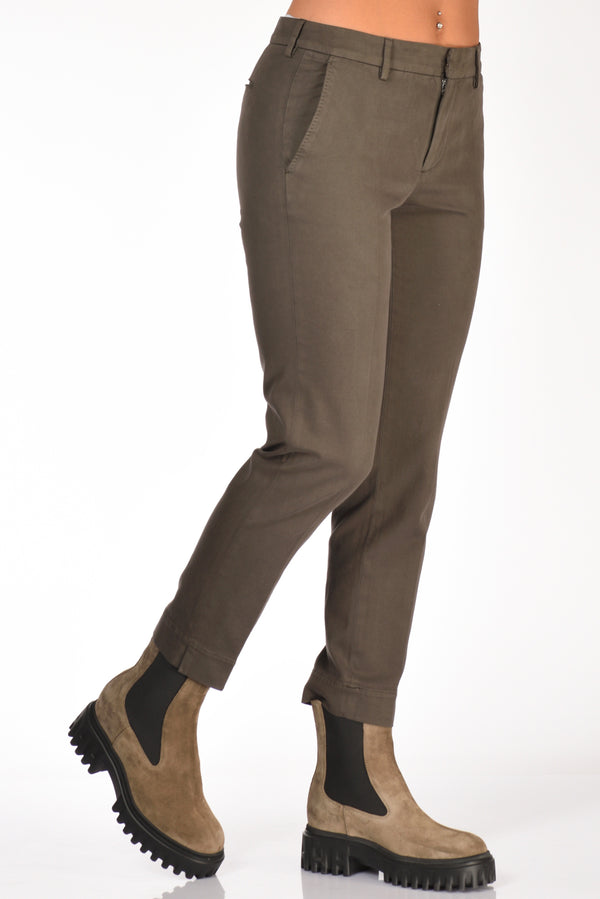 Pt Torino Pantalone New York Verde Donna