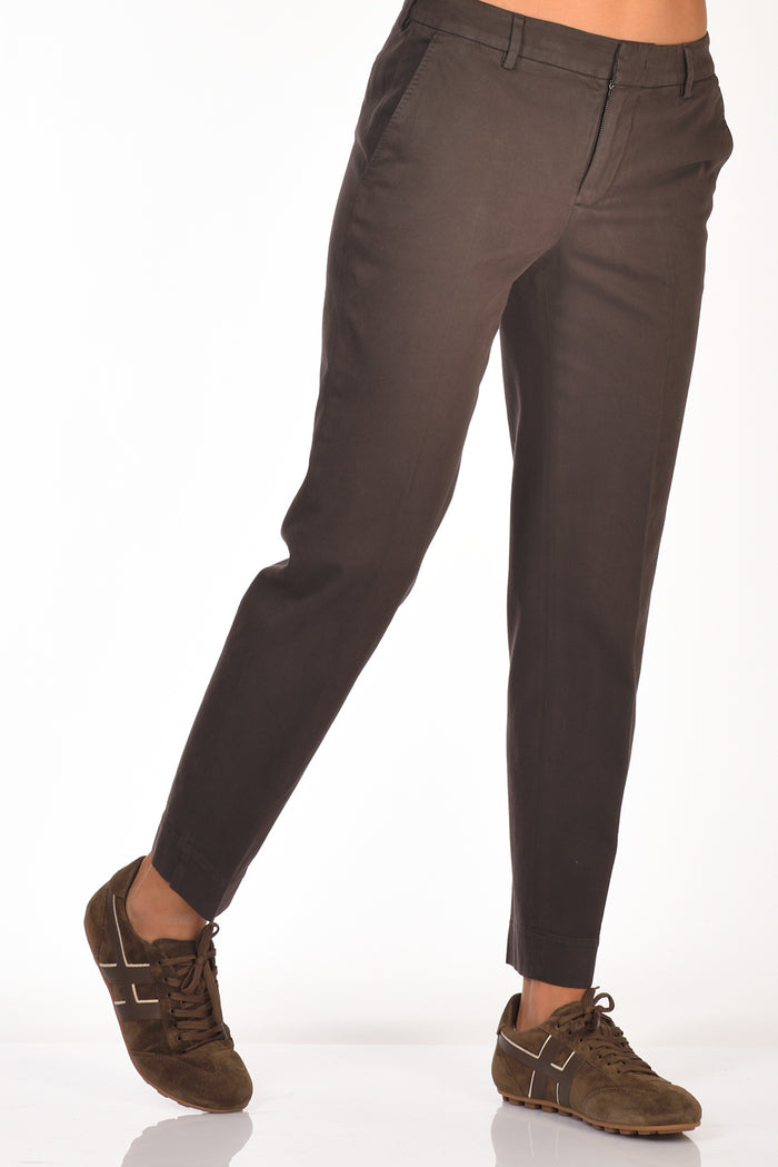 Pt Torino Pantalone New York Marrone Donna - 1