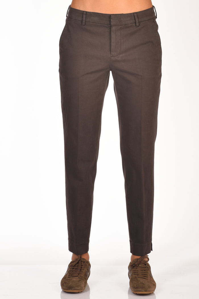 Pt Torino Pantalone New York Marrone Donna - 3