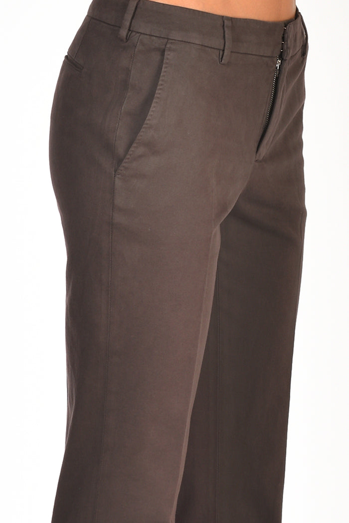 Pt Torino Pantalone New York Marrone Donna - 5