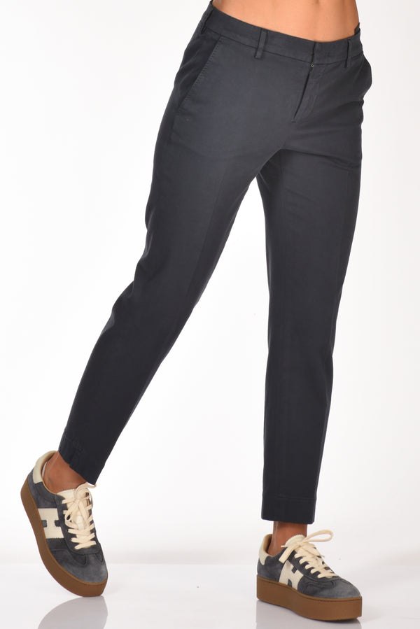 Pt Torino Pantalone New York Blu Donna