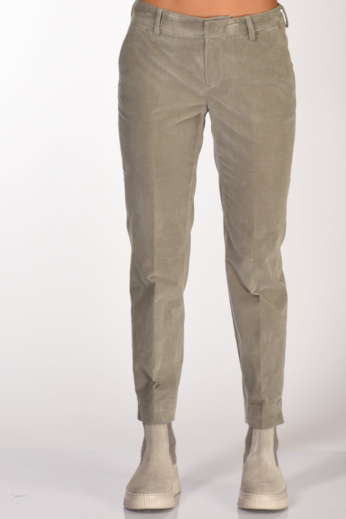 Pt Torino Pantalone New York Grigio Donna - 3