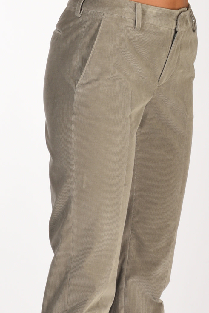 Pt Torino Pantalone New York Grigio Donna - 5