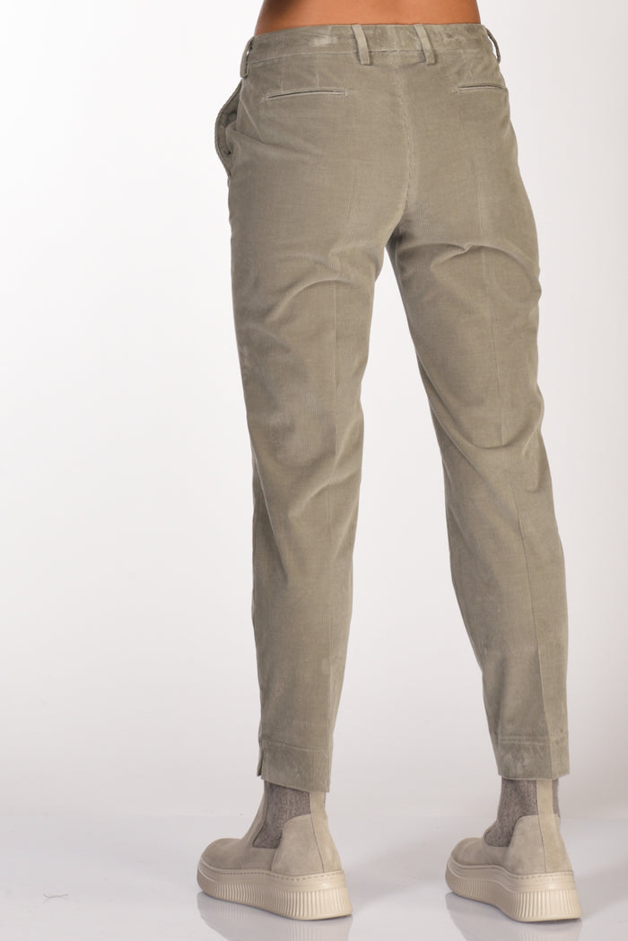 Pt Torino Pantalone New York Grigio Donna - 6