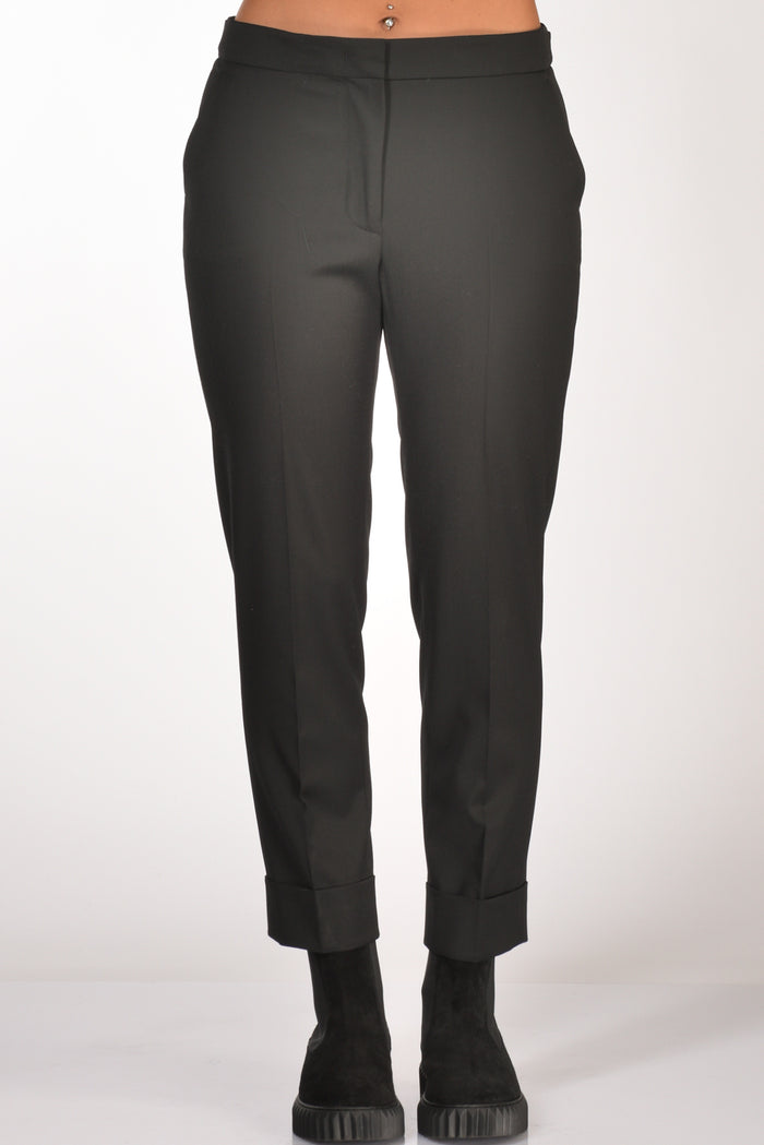 Pt Torino Pantalone Andrea Nero Donna - 3