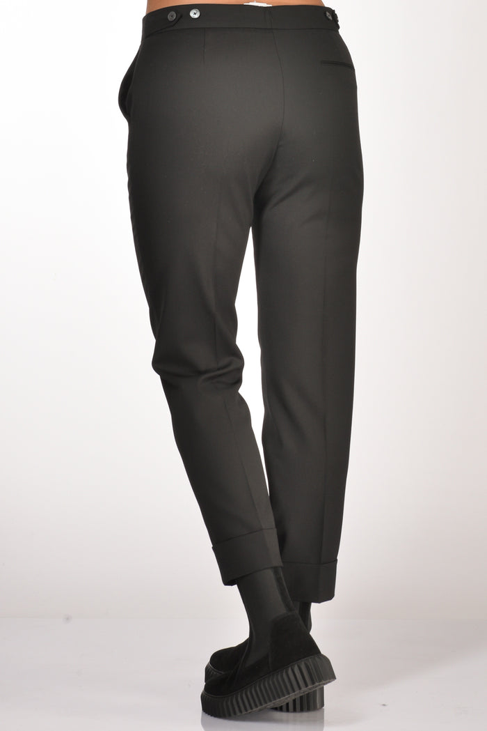 Pt Torino Pantalone Andrea Nero Donna - 6