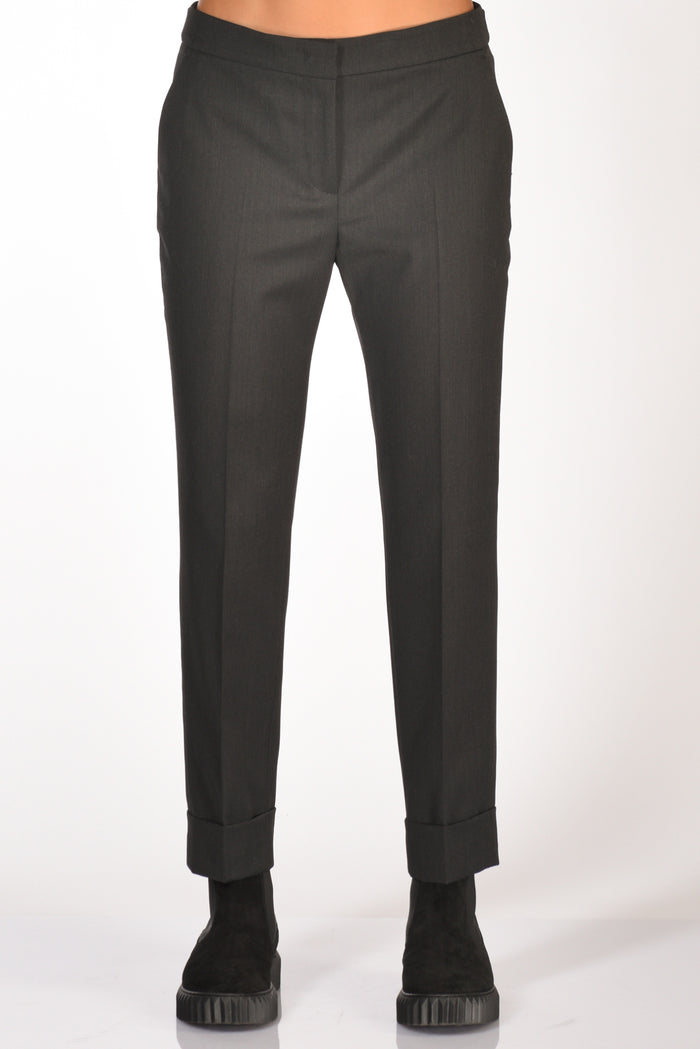 Pt Torino Pantalone Andrea Grigio Scuro Donna - 3