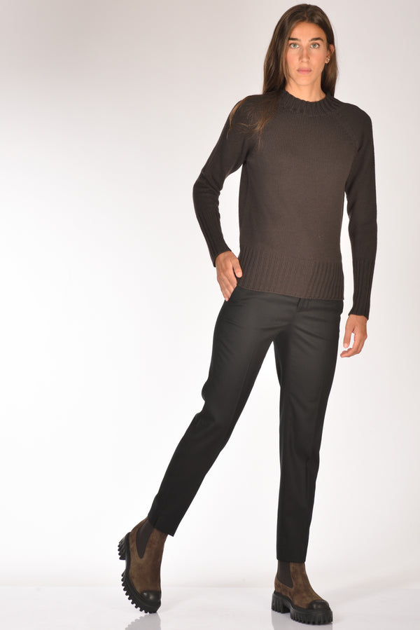 Pt Torino Pantalone New York Nero Donna-2