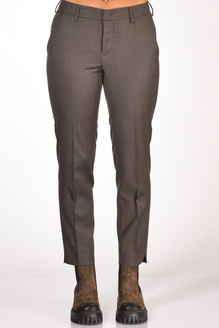 Pt Torino Pantalone New York Marrone Chiaro Donna - 3