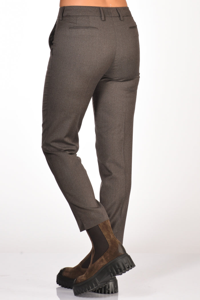 Pt Torino Pantalone New York Marrone Chiaro Donna - 6