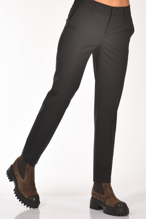 Pt Torino Pantalone New York Nero Donna