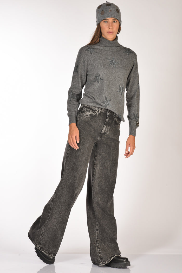 Pt Torino Jeans Cindy Nero Donna - 2