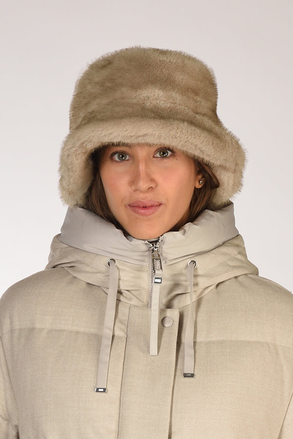 Herno Cappello Beige Donna