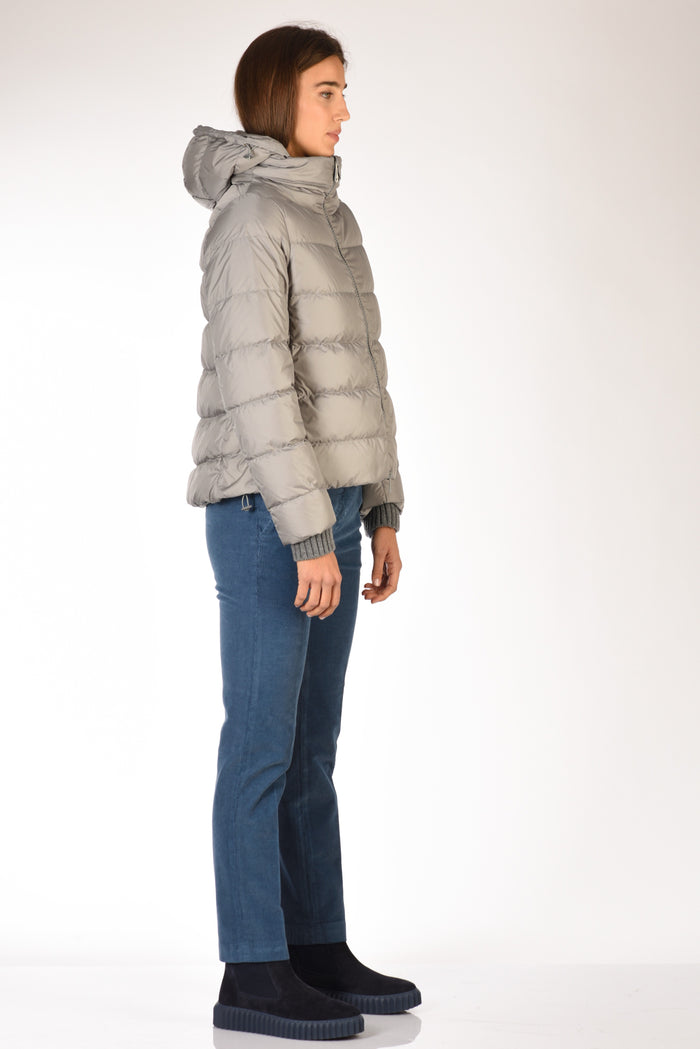 Herno Piumino Chamonix Grigio Perla Donna - 4