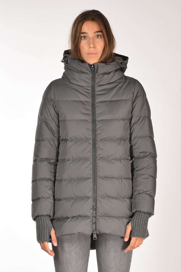 Herno Piumino Chamonix Grigio Scuro Donna-2