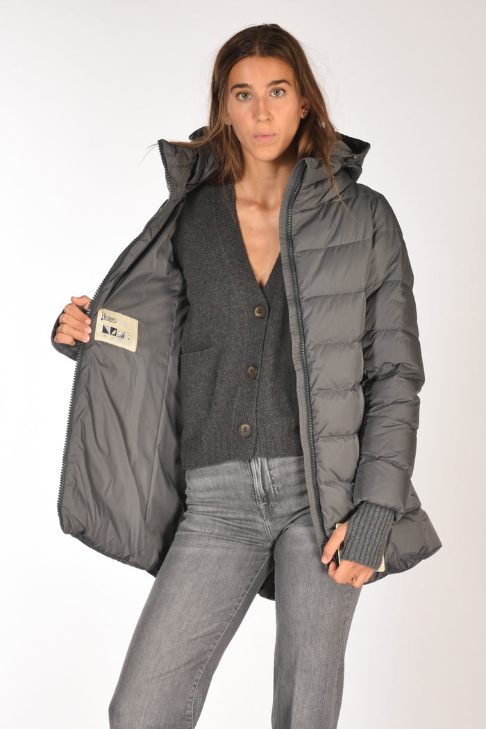 Herno Piumino Chamonix Grigio Scuro Donna - 6