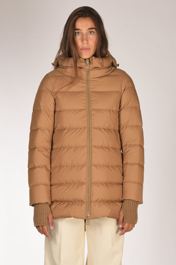 Herno Piumino Chamonix Beige Cammello Donna-2