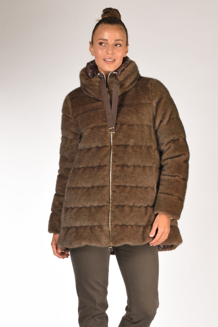 Herno Piumino A Shape Marrone Donna - 1